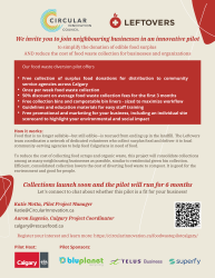 Calgary Food Diversion Pilot Summary